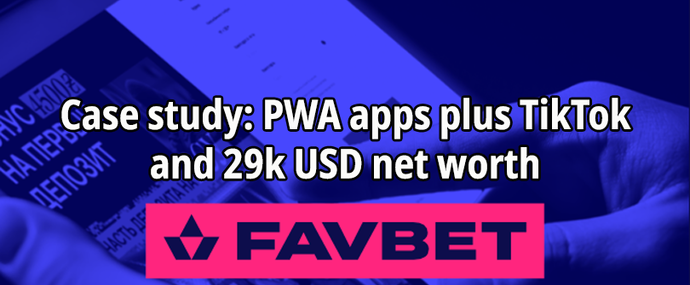 Case study: PWA apps plus TikTok and 29k USD net worth