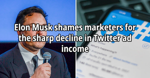Elon Musk shames marketers for the sharp decline in Twitter ad income