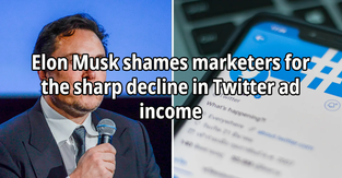 Elon Musk shames marketers for the sharp decline in Twitter ad income