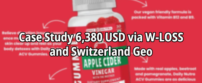 Case Study 6,380 USD via W-LOSS and Switzerland Geo