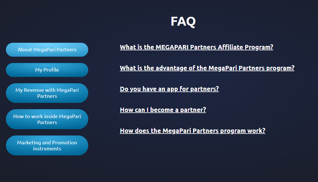 MegaPari Partners: Where Affiliates Turn Dreams into Reality