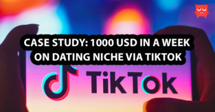Case study: 1000 USD in a week on Dating niche via TikTok