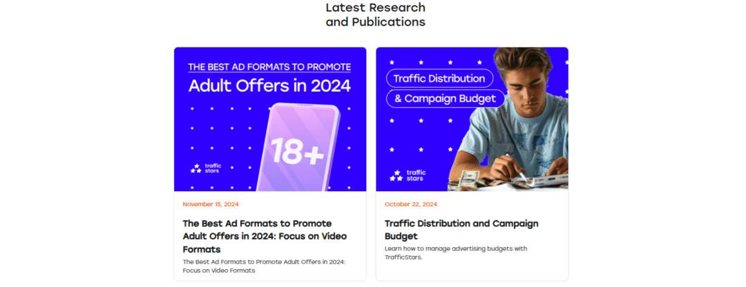 TrafficStars: Pros, Cons and Facts for Advertisers