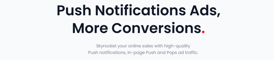 Pushground ad network Review: A Full Push Advertising Solution