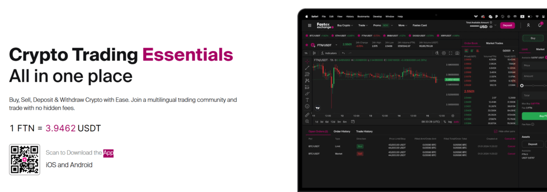 Fastex: Your Top Choice for Secure Crypto Trading and Wallet Services