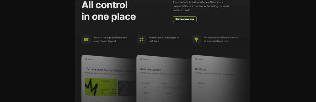 Affstore Affiliate Program Review