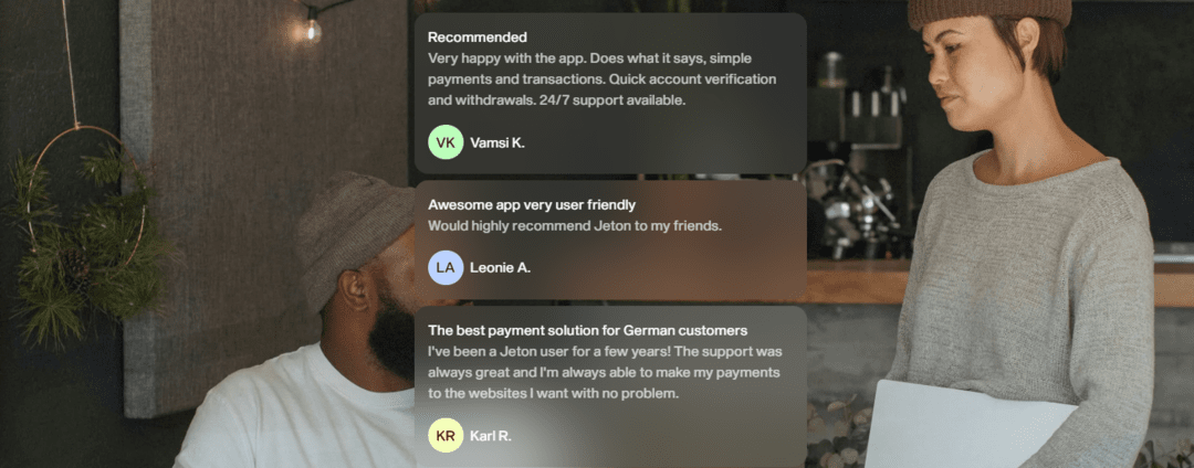 Effortless Online Payments with Jeton: Send and Receive Money Securely