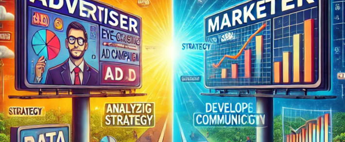 Advertiser vs Marketer: What’s the Difference?