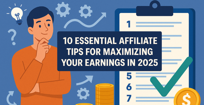 10 Essential Affiliate Tips for Maximizing Your Earnings in 2025 10 Essential Affiliate Tips for Maximizing Your Earnings in 2025
