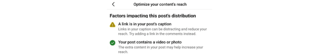 Meta (Kind Of) Confirms: Put Your Links in the First Comment