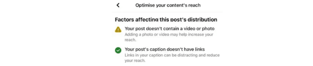 Meta (Kind Of) Confirms: Put Your Links in the First Comment