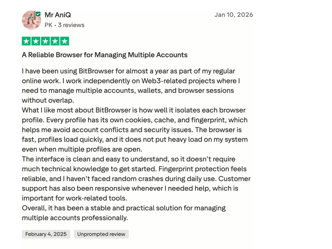 BitBrowser Anti-Detect Browser Review 2026: Multiple Accounts Management for Affiliates