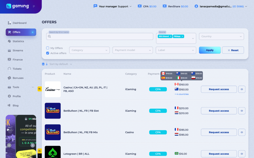 LGaming Partners Review: The Ultimate iGaming Network for Serious Media Buyers