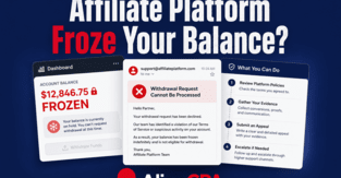 Affiliate Platform Froze Your Balance? The Step-by-Step Recovery Playbook (2026)