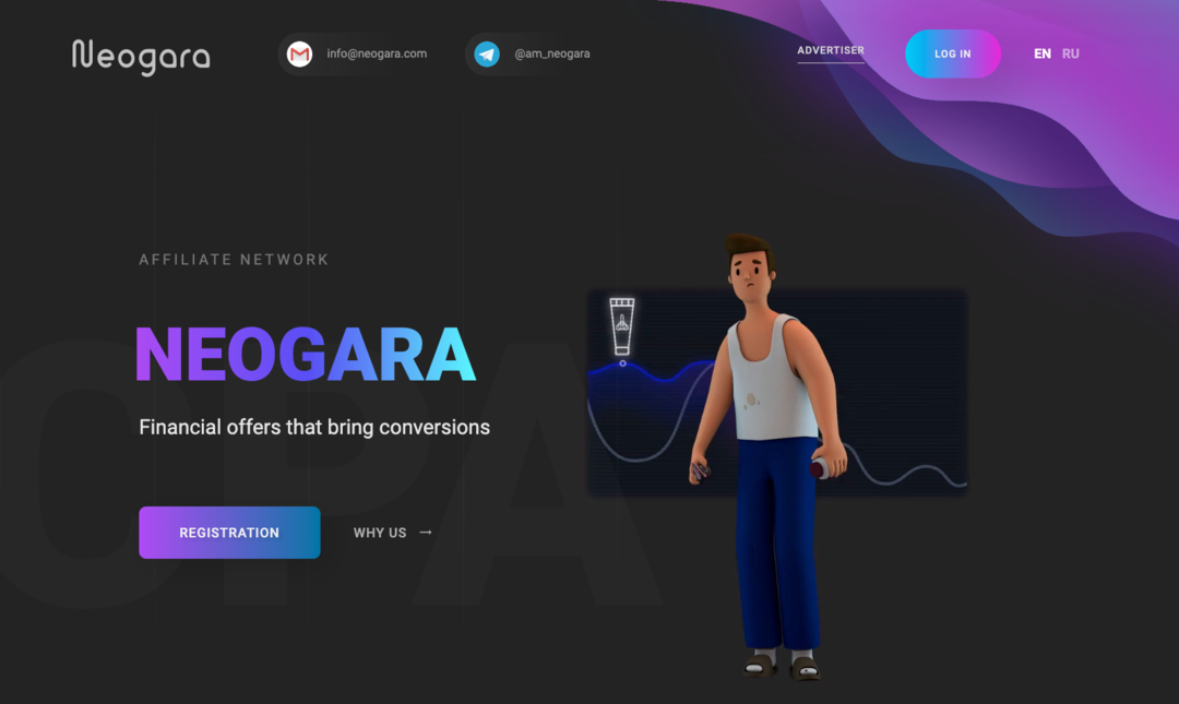 Neogara is dead: An Affiliate Program with Crypto Offers in the Financial Vertical