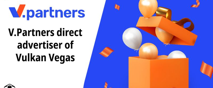 V.Partners direct advertiser of Vulkan Vegas