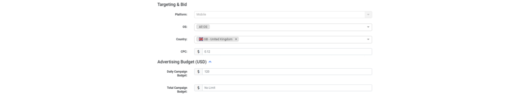 Express case: 616 USD for 5 days on UK dating